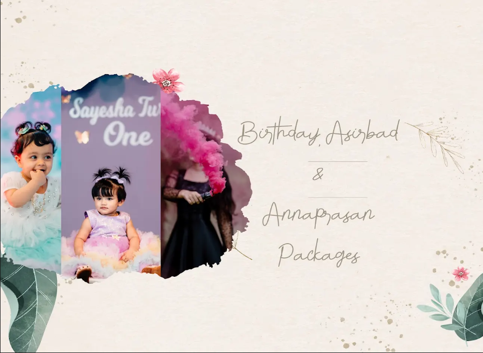 Birthday, Annaprasan & Ashirbad package 1